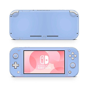 Mua Skin decal dán Nintendo Switch Lite mẫu màu xanh tím periwinkle (dễ dán  đã cắt sẵn)