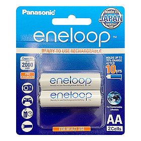 Hình ảnh Bộ 2 Pin AA Panasonic Eneloop 2000mAh - Hàng chính hãng