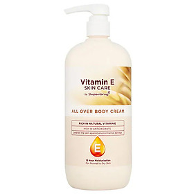 Dưỡng thể da thường Superdrug Vitamin E Body Cream - 1000ml