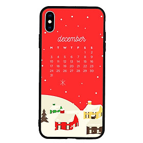 Ốp lưng viền TPU cho điện thoại Iphone Xs Max - Xmas 05