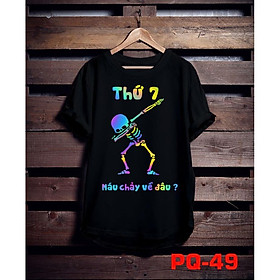 Áo phông phản quang bảy màu Thứ 7 máu chảy về đâu, áo thun nam nữ, quần kaki, quần nữ, sét bộ mặc ở