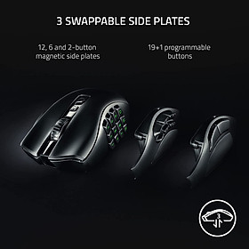 Chuột chơi Game không dây Razer Naga V2 Pro - Hàng chính hãng