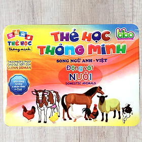 Nơi bán Thẻ Học Flashcards Cho Bé Song Ngữ Anh Việt Theo Phương Pháp GlennDoman Giúp Phát Triển Tư Duy Và Nhận Thức Cho Trẻ - Giá Từ -1đ