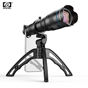 APEXEL APL-JS36XJJ04 HD 36X Metal Single-tube Telescope Telephoto Lens Optic Phone Camera Lens Monocular with Mini