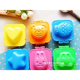 Mua Bộ 6 Khuôn Ép Cơm Xôi Hoạt Hình Xinh Xắn