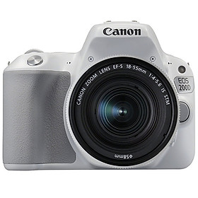 Canon 200D mark II Kit 18-55MM IS STM ( Trắng) - Hàng chính hãng