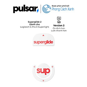 Mua Feet chuột Pulsar Superglide 2 - dành cho Logitech G Pro X Superlight 1 - Hàng Chính Hãng