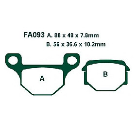 Má phanh dầu GS125 FA093