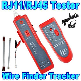 Mua Bộ test dò dây mạng âm tường chuyên nghiệp giá rẻ XQ350 đo cáp mạng RJ45 RJ11