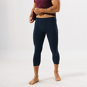 Quần leggings tập gym cho nam Hibi Sports M105 - Loại lửng 3/4 có túi