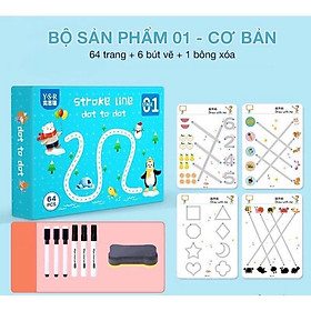 ￼Đồ chơi giáo dục sớm Montessori Baostore vẽ và xóa được cho bé, chất liệu cao cấp, giáo dục sớm cho trẻ từ 1+