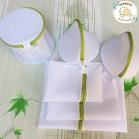 Mua COMBO BỘ 6 TÚI GIẶT ĐỒ ĐA NĂNG CHẤT LIỆU SỢI POLYESTER THOÁNG KHÍ NHIỀU KÍCH CỠ - HENRYSA