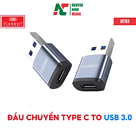 Mua Đầu Chuyển USB TypeC sang USB 3.0 Earldom OT61 - Hàng Chính Hãng
