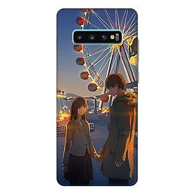 Ốp lưng cho điện thoại Samsung S10 Plus hình Tình Yêu Lãng Mạn