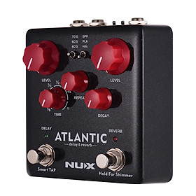 Bộ Chỉnh Hiệu Ứng hỗ Trợ Độ Trễ Và Dội Lại Cho Guitar NUX ATLANTIC