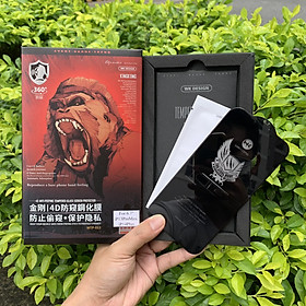 Cường Lực Chống Nhìn Trộm KingKong Dành Cho iPhone X-XS, XS Max, iPhone 11, 11Pro, 11ProMax, iPhone 12, 12Mini, 12Pro, 12Pro Max, iPhone 13, 13Mini, 13Pro, 13Pro Max - Dán Full Màn - Hàng Chính Hãng
