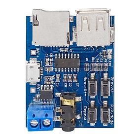 MP3 USB Flash Drive  TF Card Player Decoding Amplifier Board Module
