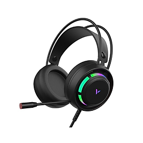 Mua Tai Nghe Gaming Chụp Tai RAPOO VH360 LED RGB - Chống Ồn - Dây Cắm USB Dài 2M - Hàng Chính Hãng