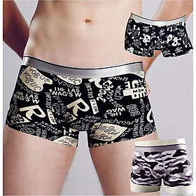 Combo 3 quần sịp nam lụa siêu mát thông hơi thoáng khí SQB200