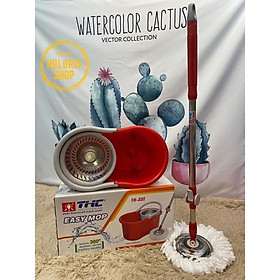 Mua Bộ Lau Nhà 360° Mâm Inox (ẢNH THẬT 100%)