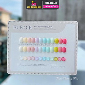 Set Sơn Gel BUBGIR 12 Màu Tông Pastel Số 85 Làm Nail Cao Cấp, Tặng Bảng Màu Cao Cấp, Bền Màu, Đặc Mướt, Tạo Xu Hướng Móng Ngọt Ngào Nữ Women