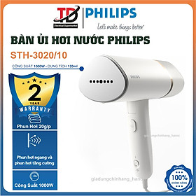 Mua Bàn Ủi Hơi Nước Cầm Tay Philips STH3020/10  Công Suất 1000W  Dễ Dàng Mang Đi  Hàng Chính Hãng