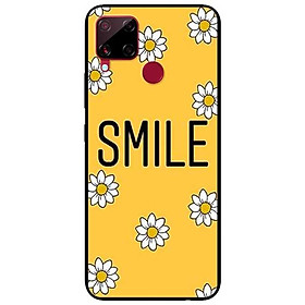 Ốp lưng dành cho Realme C15 mẫu Smile Hoa