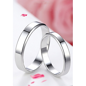 Nhẫn cặp trơn màu