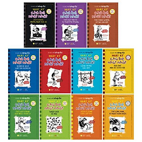 Combo Song Ngữ Việt - Anh - Diary Of A Wimpy Kid - Nhật Ký Chú Bé Nhút Nhát (Bộ 11 Cuốn)