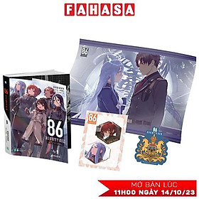 86-EIGHTY SIX - Ep.9 - Bản Giới Hạn - Tặng Kèm Quốc Huy Nam Châm + Set Bookmark Nam Châm + Tapestry A1