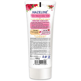 Sữa Rửa Mặt Hazeline Dưỡng Ẩm Sáng Da Yến Mạch Và Dâu Tằm (100g)