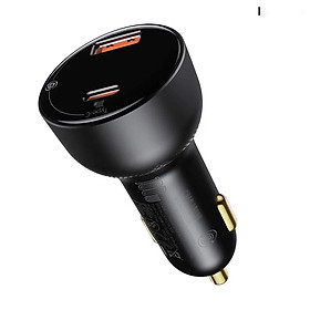 Mua Tẩu Sạc Superme Digital Display PPS Dual Quick Charger Car Charger Công Suất Cao 100W ( hàng chính hãng )
