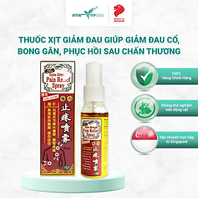 Thuốc Xịt Giảm Đau Khớp Extra Stength Pain Relief Spray 50ml Thương Hiệu Singapore Giúp Giảm Đau Cổ, Bong Gân Và Phục Hồi Sau Chấn Thương