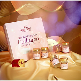 YẾN TƯƠI CHƯNG SẴN COLLAGEN - 100% TỔ YẾN ĐẢO - ĐẸP DA , CHỐNG LÃO HÓA