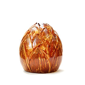 Bình vuốt tay, dáng búp sen, H16cm