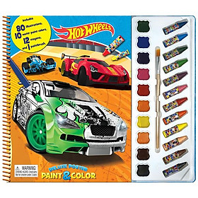Mattel Hot Wheels Deluxe Poster Paint & Color - Prosper Merimee