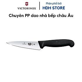 Dao Chuyên Thái Và Phi Lê Cá Thịt Lưỡi Dài 12cm Thép Không Gỉ Tay Cầm Nhựa TPE Cao Cấp - Sảm Xuất Tại Victorinox Thụy Sỹ