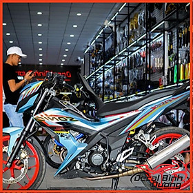 Decal Xe Máy - Tem Trùm Dành Cho Sonic Phối Màu Bắt Mắt Siêu Đẹp - Decal Candy Cao Cấp