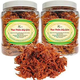 Combo 2 Hũ Khô Bò Dạng Sợi Thương Hiệu SK FOOD- Mỗi Hũ 300G
