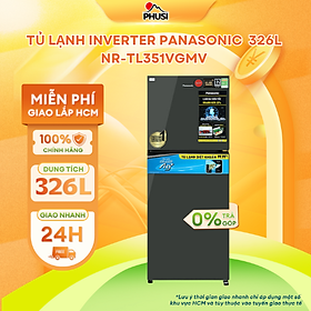 Tủ lạnh Panasonic Inverter 326 lít NR-TL351VGMV - Hàng Chính Hãng