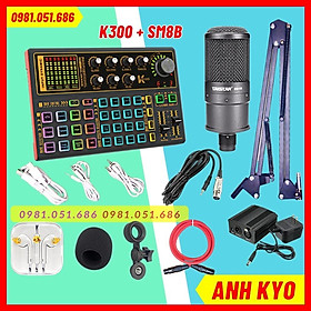 Mua Trọn Bộ Sound Card H9 2021 & Mic SM8B Cao Cấp. Chất Âm Cực Hay  Thu Âm  Livestream Cực Đỉnh  Nhiều Hiệu Ứng Thú Vị