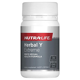 Nutra-Life Herbal Y Extreme 30 Capsules