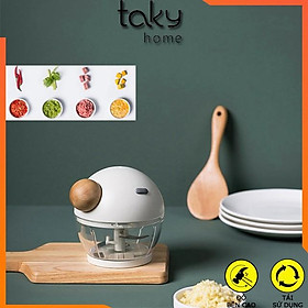 Mua Máy Xay Thực Phẩm Đa Năng  Máy Xay Bằng Tay  Kiểu Dáng Đẹp  Xay Rau Củ  Đồ Ăn Dặm Cho Bé  Xay Thịt  TakyHome 5209