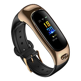 S1 Sports Band BT Earphone Smart Headset With Microphone Smart Bracelet Sleep Heart Rate Blood Pressure Monitor Alarm
