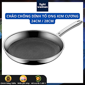 Mua  ĐỨC  Chảo WMF Profi Resist Chống Dính Tổ ong Kim cương 24cm / 28cm - Chống dính cực đỉnh