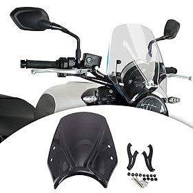 Motorcycle Windshield Accessories Windscreen Wind Deflectors Fit for 660 2021-2022