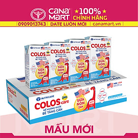 Thùng sữa nước Nutricare ColosCare giúp trẻ tăng cường hệ miễn dịch (110ml)