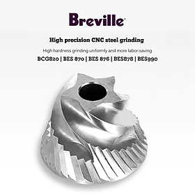 Lưỡi xay dưới Conical Burr của máy pha cà phê hiệu Breville 870 - 878