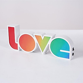 Đèn trang trí chữ LOVE cho không gian của bạn