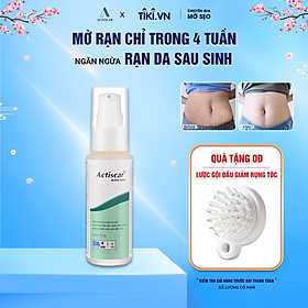 Serum Rạn Da Actiscar Làm Mờ Rạn Da, Mờ Sẹo, Đều Màu Da Sau Sinh 30ml